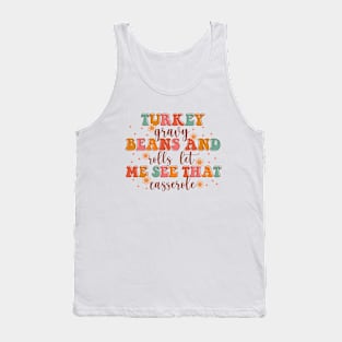 Funny Thanksgiving shirt Tank Top